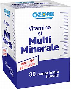 Vitamins and multimineral Ozone, 30 comprimate